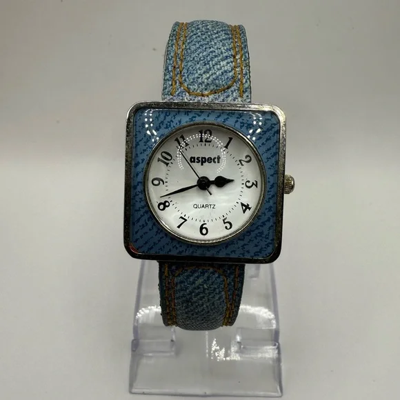 Women's Vintage Denim Aspect Watch Water Resistant (New Battery) ASPLS528 - Picture 2 of 8